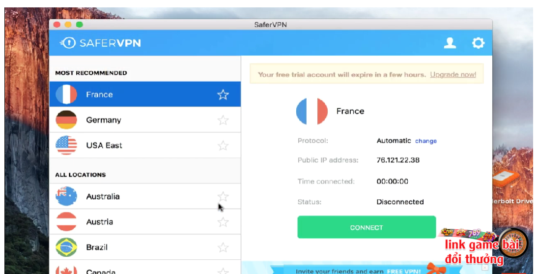 Cách fake IP bằng SaferVPN có khó không?